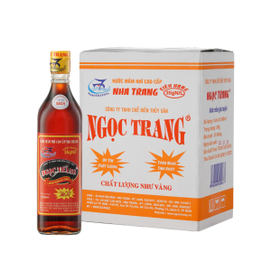 Nước mắm Ngọc Trang 35N – Thùng 6 chai thủy tinh 600ml